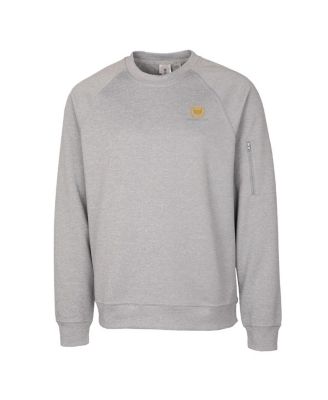 Men's Heather Gray Presidents Cup Lift Performance Crewneck Pullover Sweatshirt