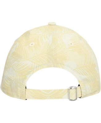 Women's Cream Kansas City Chiefs Frond 9TWENTY Adjustable Hat