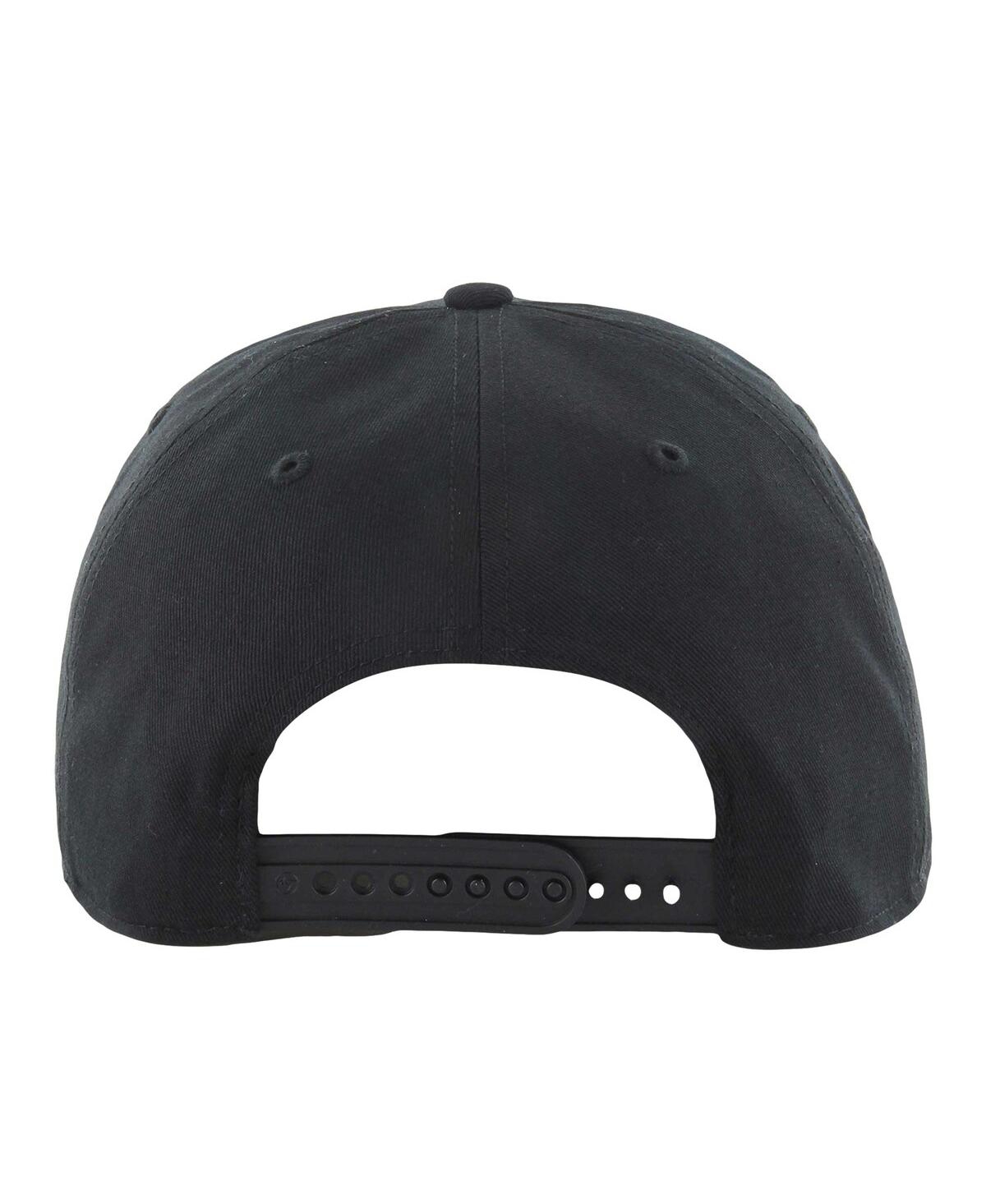 47 Brand Men's Black Vanderbilt Commodores Walk Tall Hitch Adjustable Hat In Black