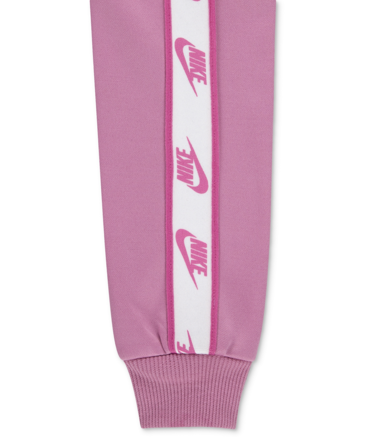 Nike Toddler Girls Logo-taping Jacket & Pants, 2 Piece Set In Magic Flamingo