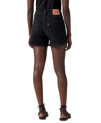 Women's Mid-Rise A-Line Denim Shorts
