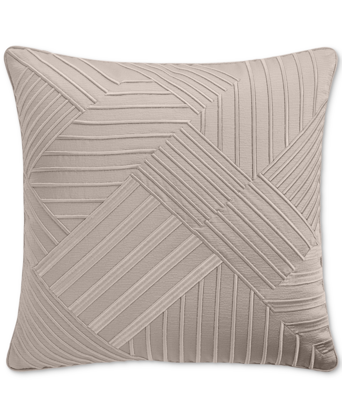 Hotel Collection Glint Decorative Pillow, 20" X 20", Exclusively At Macy's In Blush