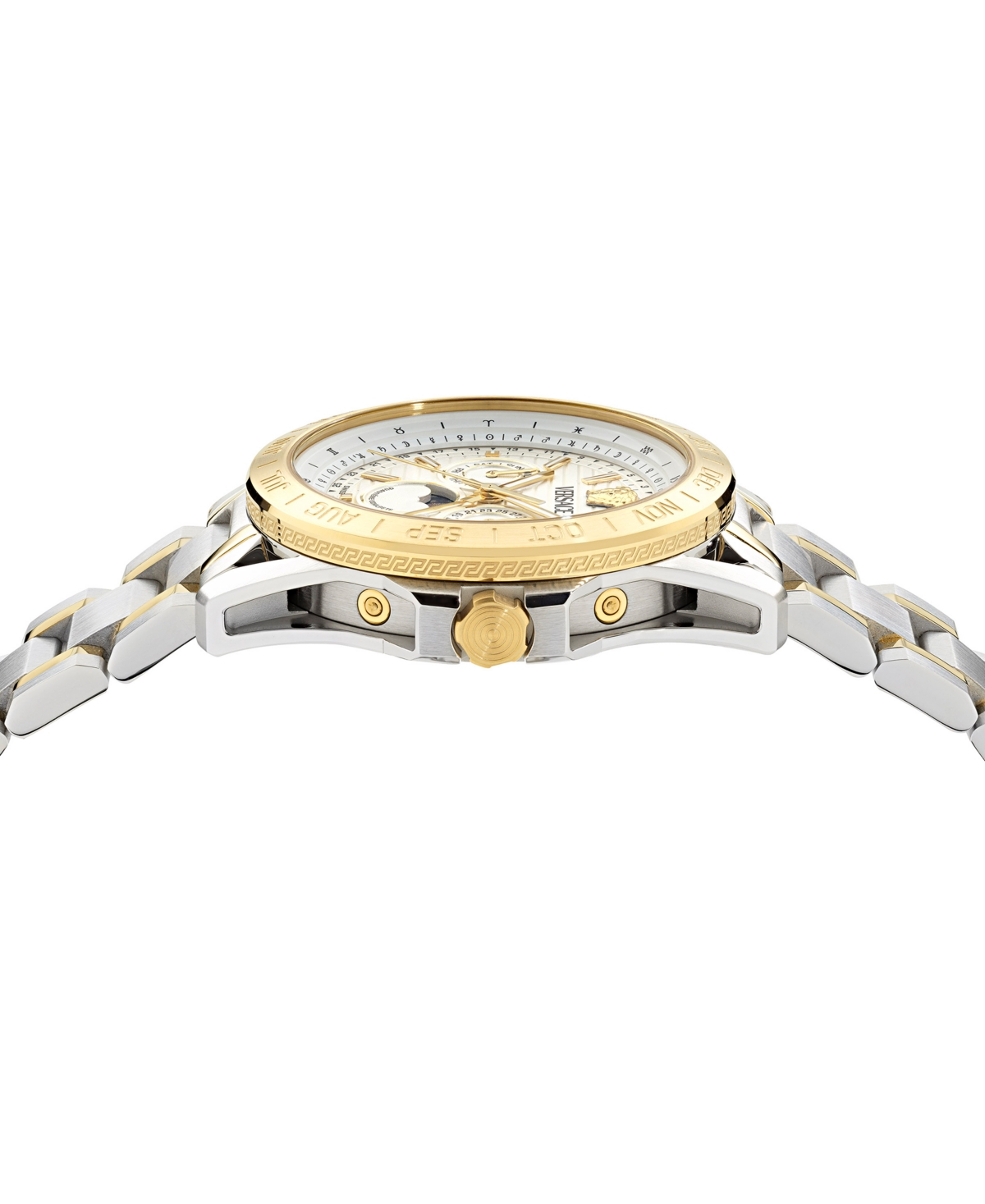 Versace Galaxy Moonphase 43mm In Two Tone