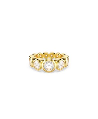 アクセサリー SWAROVSKI Imber ring zirconia gold tone Swarovski Imber Gold-Tone Plated Mixed Round Cut Ring - Macy's