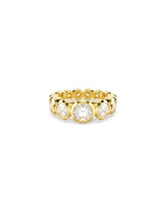 アクセサリー SWAROVSKI Imber ring zirconia gold tone Swarovski Imber Gold-Tone Plated Mixed Round Cut Ring - Macy's