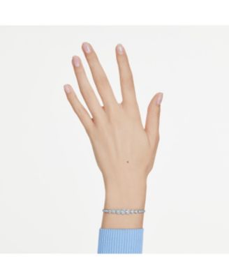 Imber Mixed Round Cuts Plated Tennis Bracelet