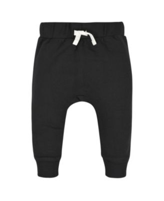 Baby Boys Boys' Green and Black Premium Joggers, 3-Pack