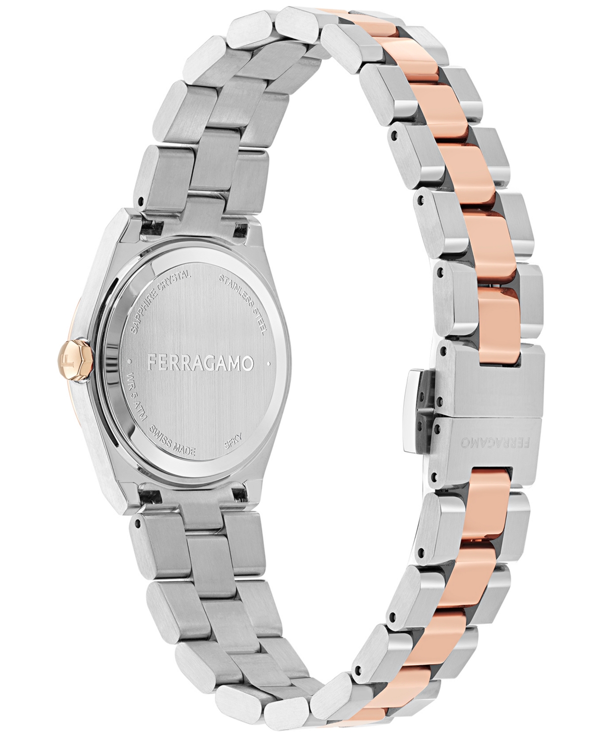 Ferragamo Vega Upper East 28mm In Two Tone
