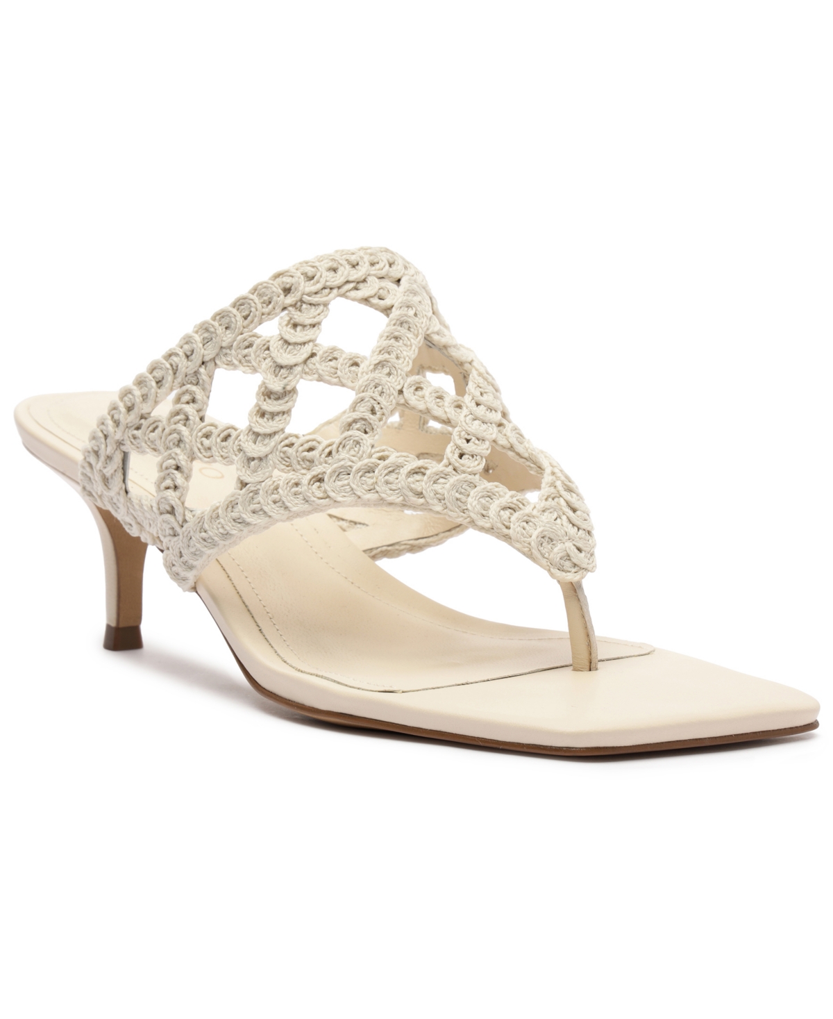 Arezzo Women's Brie Mid Stiletto Slip-on Sandals
