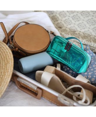 Portable Makeup Bag Zippered Water-resistant Organizer