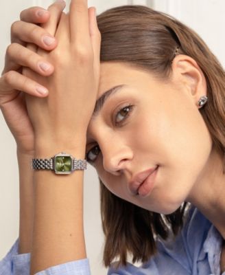 Women's Grosvenor Mini Silver Tone Bracelet Watch, 20mm