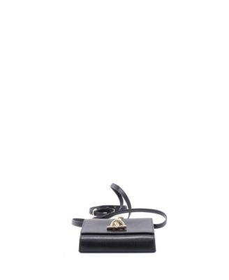 Pre-Owned Hermes  Chaine d'Ancre Compact Wallet on Strap Chevre Mysore