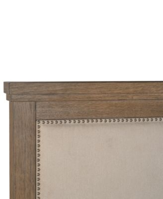 Alverton King Upholstered Storage Bed, Created for Macy's