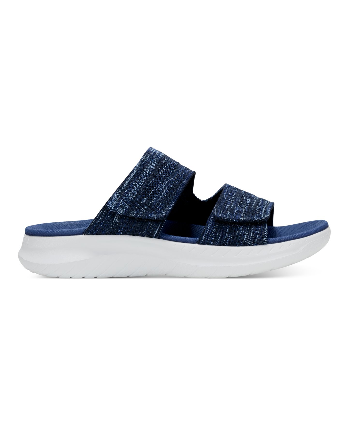 Женские сандалии Easy Spirit Dashtyn Double Band Lightweight Slip-On, цвет: Тёмный синий — фото 2