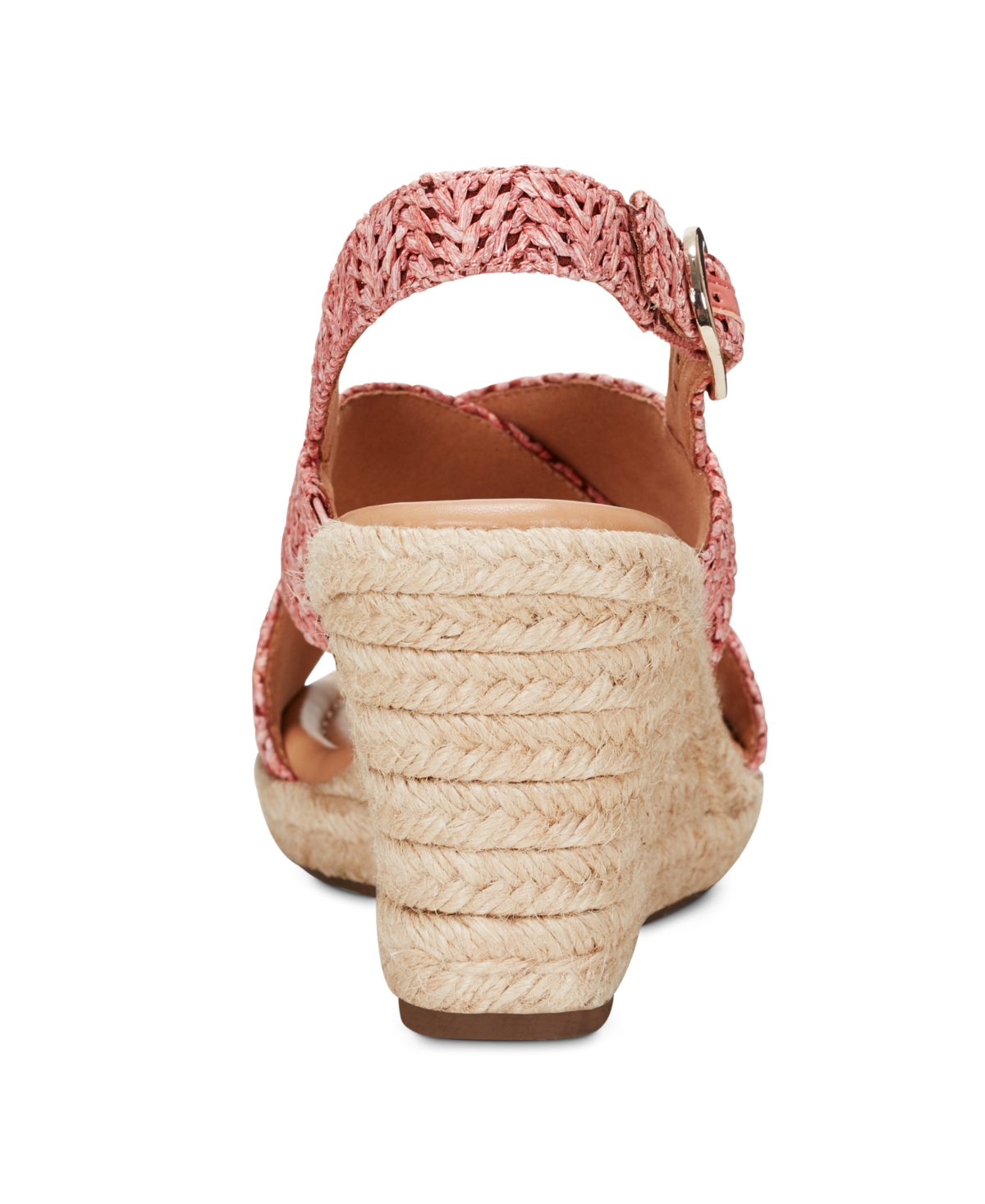 Shop Easy Spirit Women's Ariane Espadrille Wedge Sandals In Pomegranate