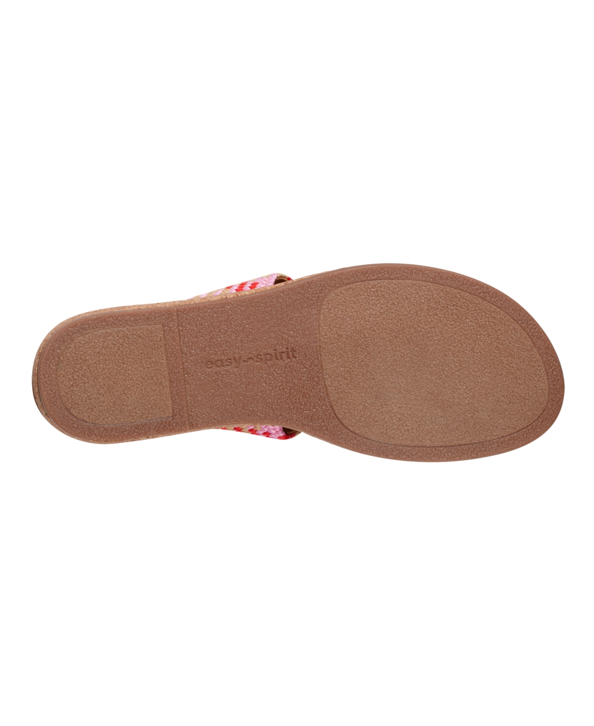 Easy Spirit Loyal Slide Sandal In Pink,natural Multi