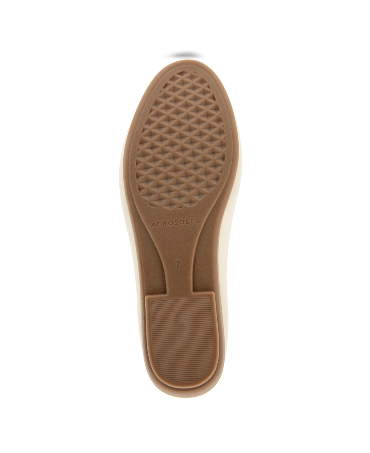 AEROSOLES WOMEN'S BELL ALMOND TOE BALLET FLATS 