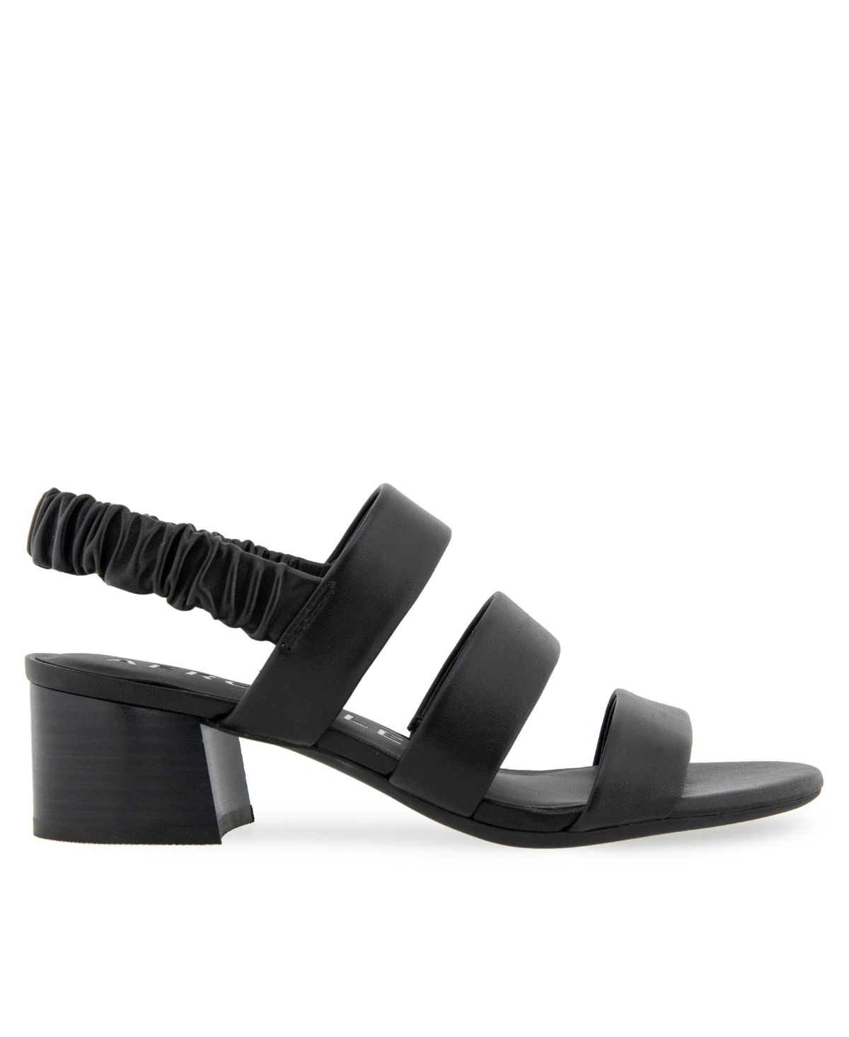 AEROSOLES WOMEN'S CLARISSA ROUND TOE SLINGBACK SANDALS 