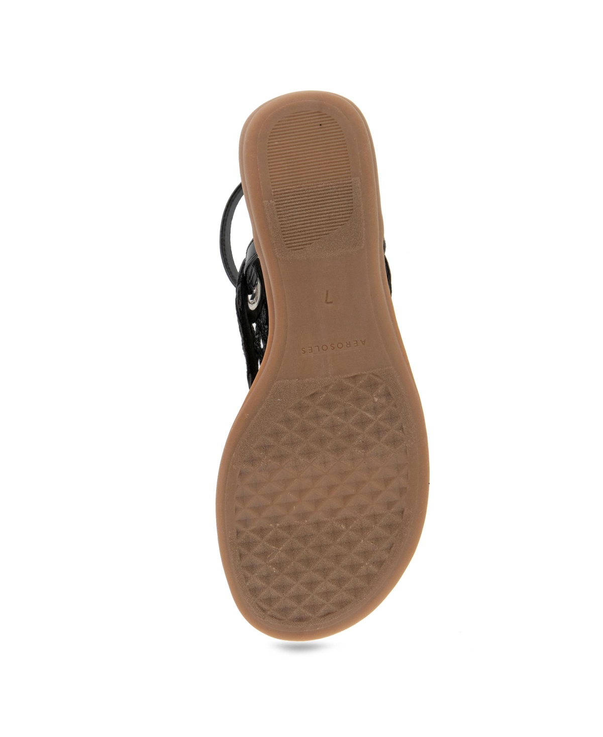 AEROSOLES WOMEN'S CONCLUSION THONG OPEN TOE SANDALS 
