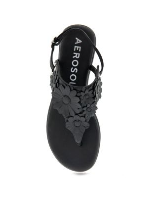 Women's Connie Round Toe Flat Sandals