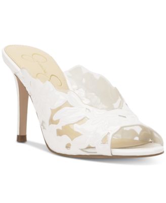 Jessica Simpson - Women's Justera Cutout Floral Mules