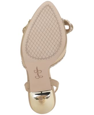 Women's Nolira Two-Piece Rhinestone Bow Dress Sandals