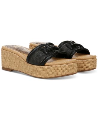Sam Edelman - Women's Pauleena Slide Wedge Sandals