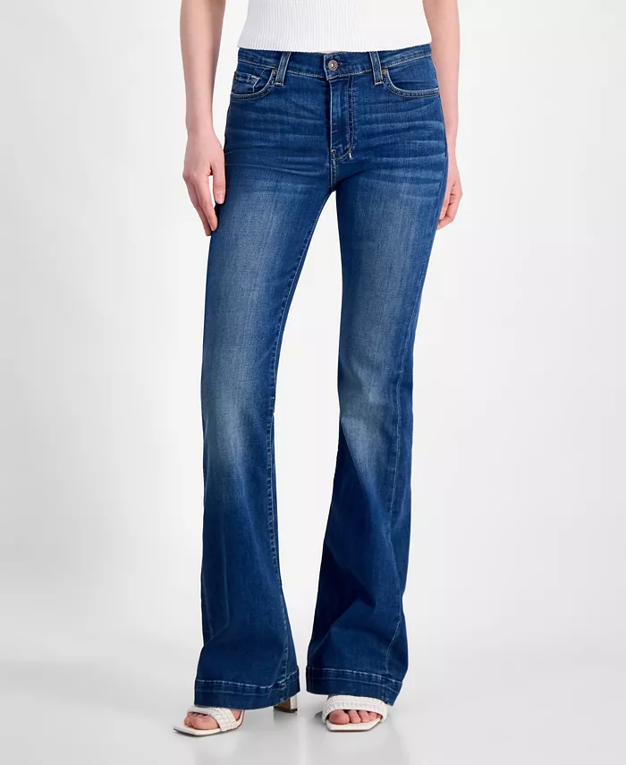 Women's Dojo Mid-Rise Flare Slim Illusion Jeans - thumbnail 6