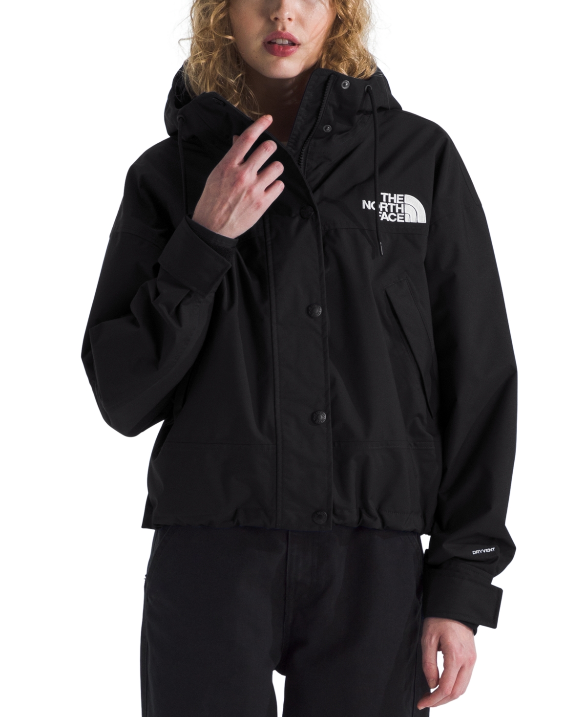The North Face Reign On Waterproof Jacket In Tnf Black