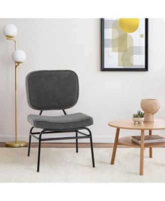 Comfortable Accent Chair with Upholstered Seat and Stylish Modern Design