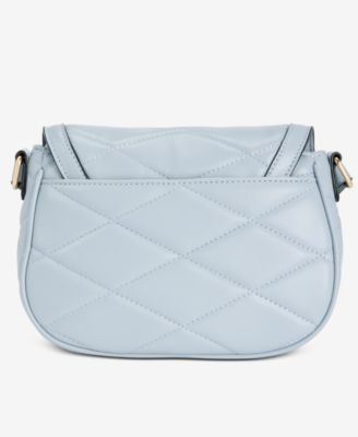 Small Quilted Saddle Crossbody, Exclusively at Macy's 