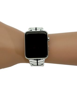 Anchor Printed Silicone Apple Watch Band