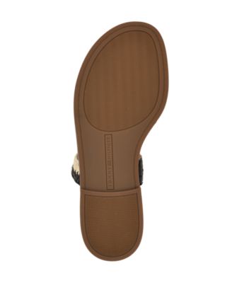 Women's Brelyn Raffia Slip-On Flat Sandals