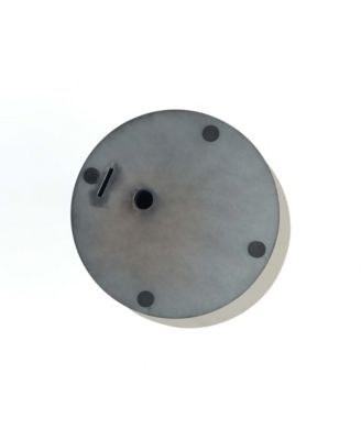 Alondra 19.68" Modern Round Sintered Stone Top End Table