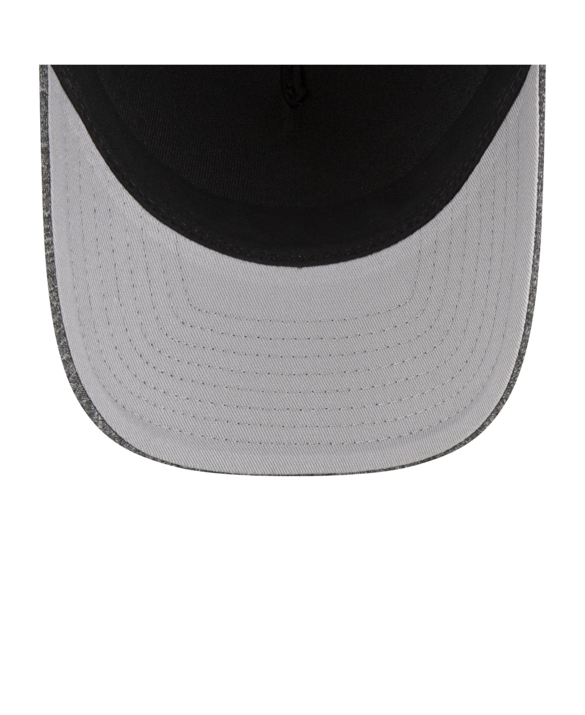 NEW ERA MEN'S GRAY PHILADELPHIA EAGLES SUPER BOWL LIX 9FORTY A-FRAME ADJUSTABLE HAT 