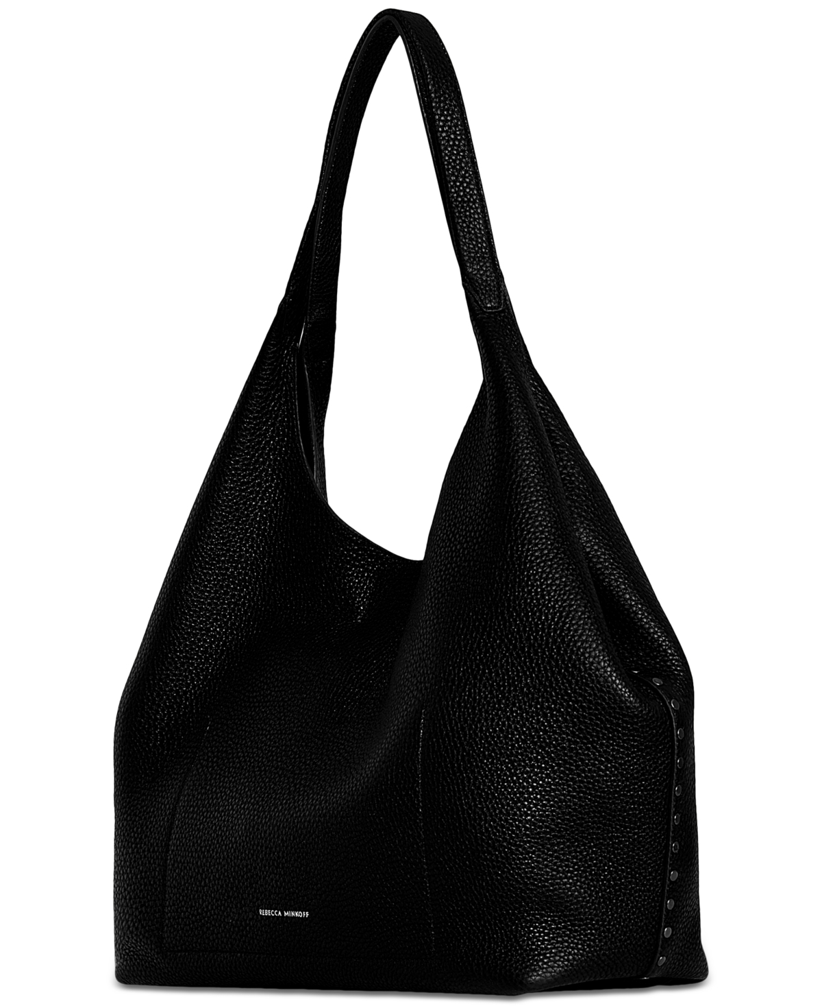 Rebecca Minkoff Darren Extra-large Leather Signature Carryall In Black