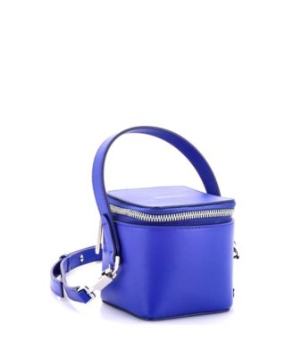 Micro Top Handle Crossbody Bag Leather