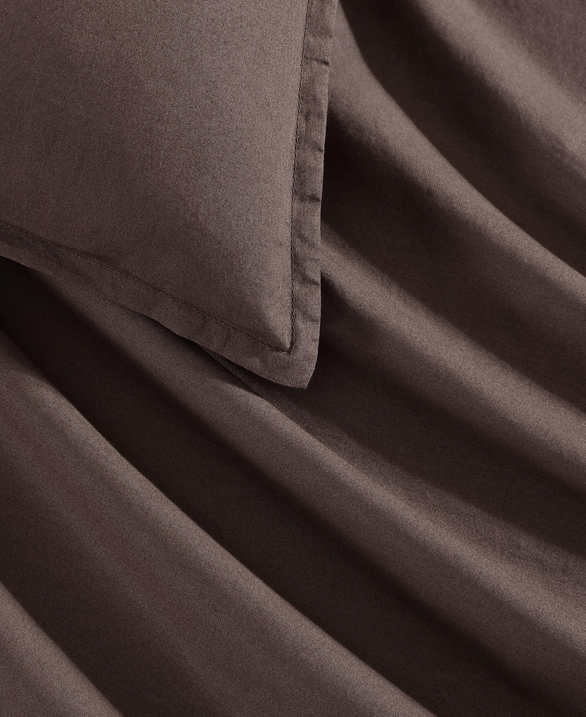 Calvin Klein Washed Percale Solid 2-pc. Comforter Set, Twin/twin Xl In Earth