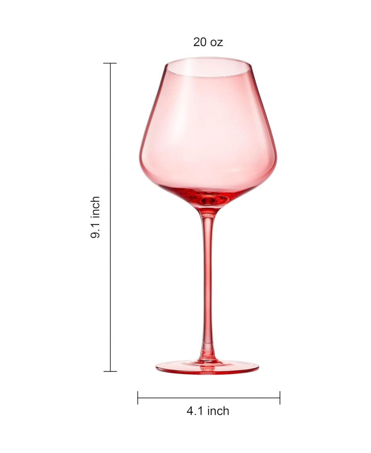 The Wine Savant Colors Of St Barths Island Wine Glasses, Set Of 5 In Blue,pink