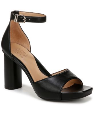 Naturalizer - Women's Malia Block Heel Open Square Toe Platform Sandals