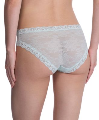 Feathers Low-Rise Sheer Hipster Underwear Lingerie 753023