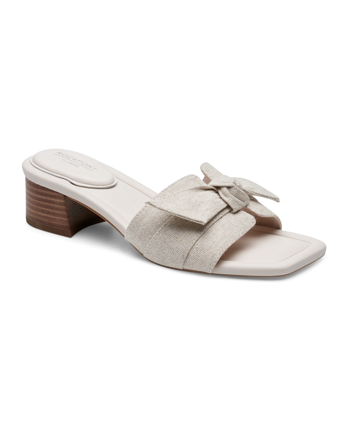ROCKPORT WOMEN'S CARSIE SQUARE TOE DRESS SANDALS 