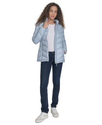 Women's Packable Hooded Puffer Coat, Created for Macy's