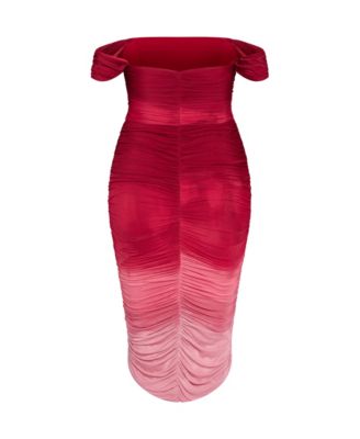 Plus Size Alyssa Print Maxi Dress