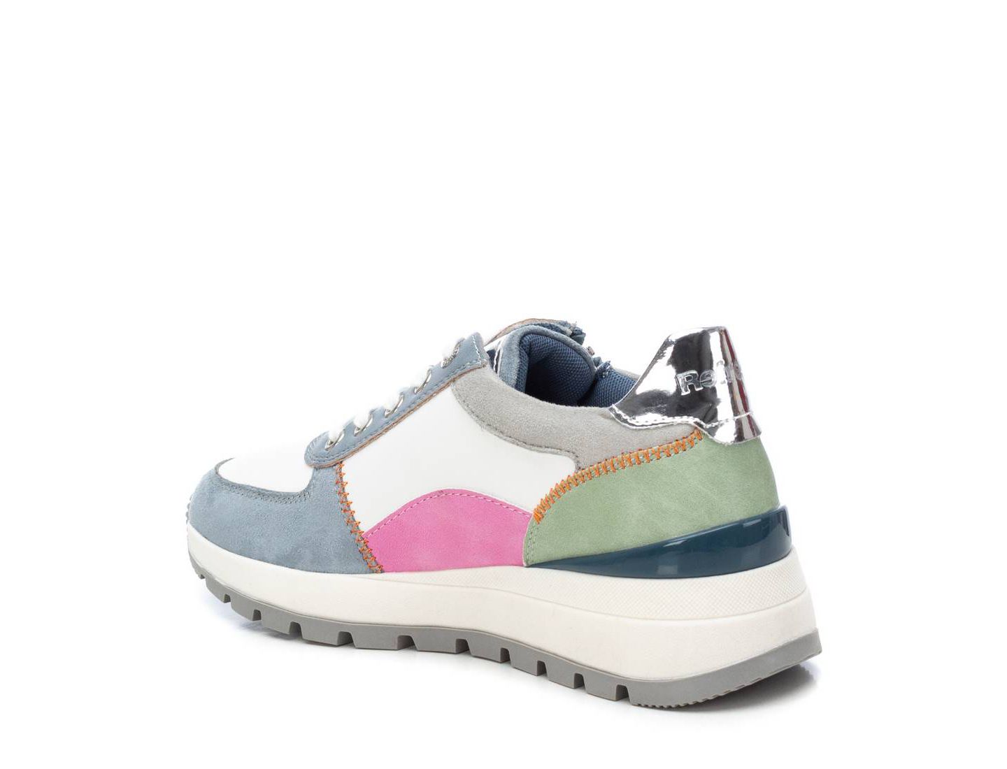 Женские кроссовки XTI Casual Sneakers Refresh Collection with Side Zipper, цвет: Разноцветный — фото 3