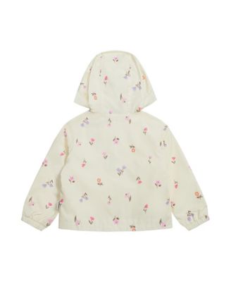Carter s Girl s Light Weight Floral Printed Windbreaker