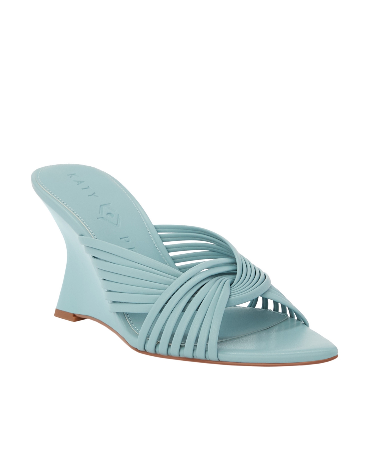 Shop Katy Perry Women's Trendygurl Intertwined Slip-on Sandals In Sky Blue