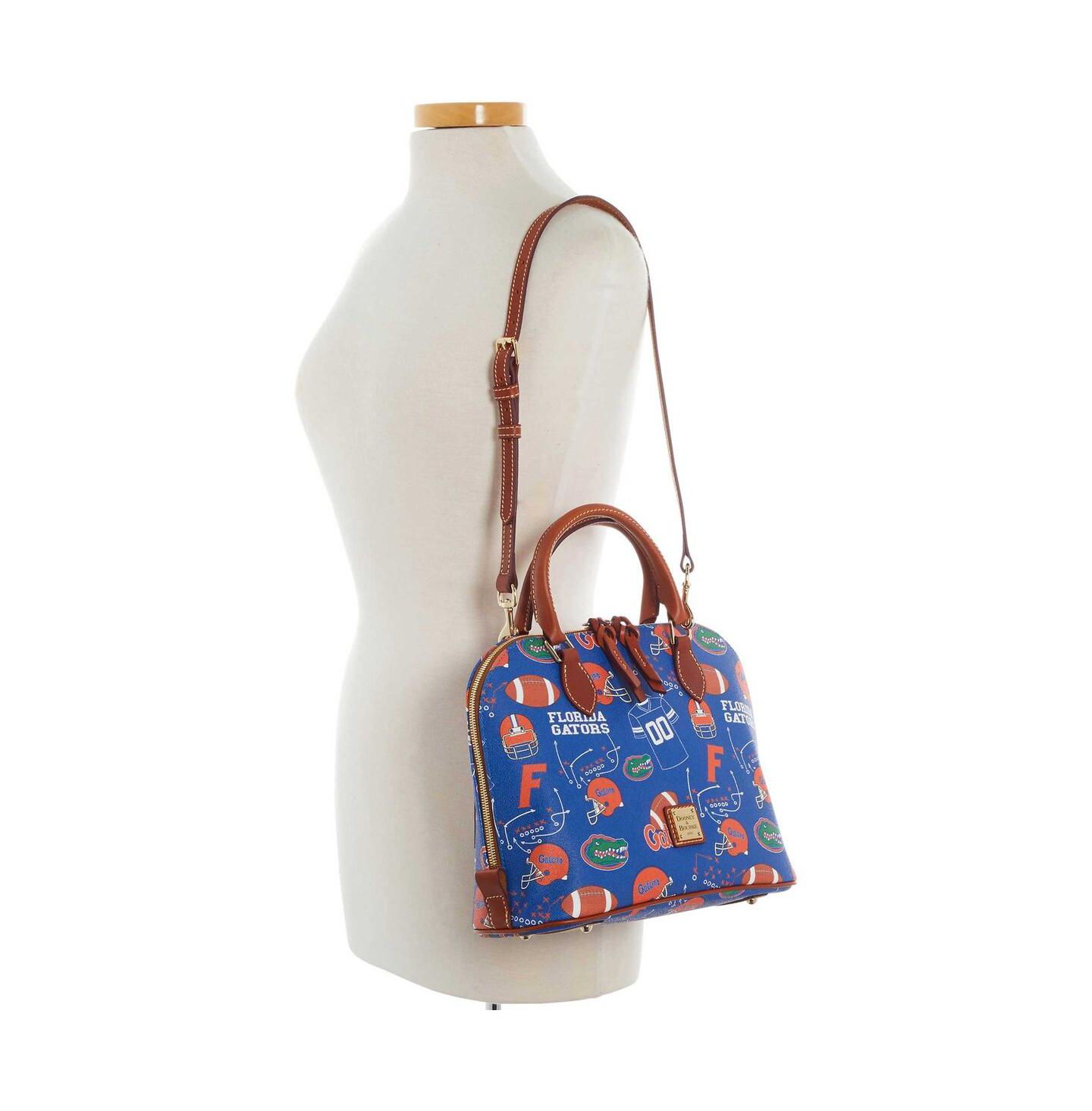 Женская сумка Dooney & Bourke Florida Gators Game Day Zip Zip Satchel — фото 4