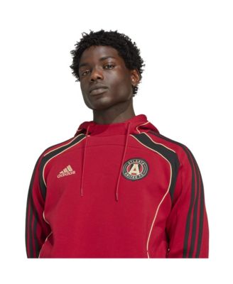 Men's Red Atlanta United FC 2025 Travel Pullover Hoodie
