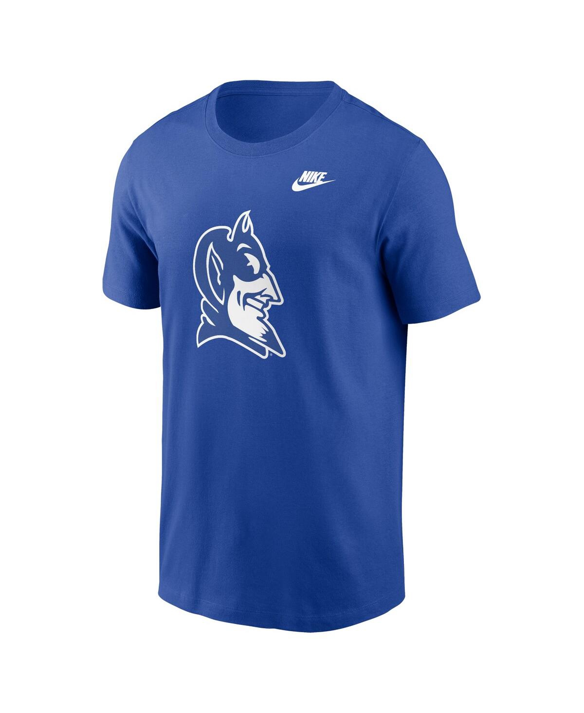 Nike Men's Royal Duke Blue Devils Legacy Alternate Logo T-shirt In Blue